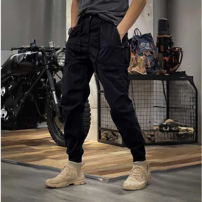 Mathieu – Pantalon cargo stretch pour homme, pratique et confortable