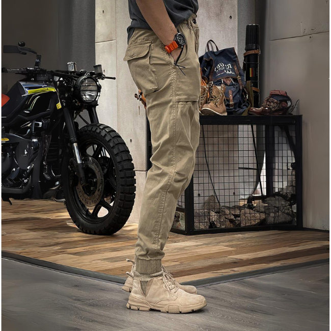 Mathieu – Pantalon cargo stretch pour homme, pratique et confortable