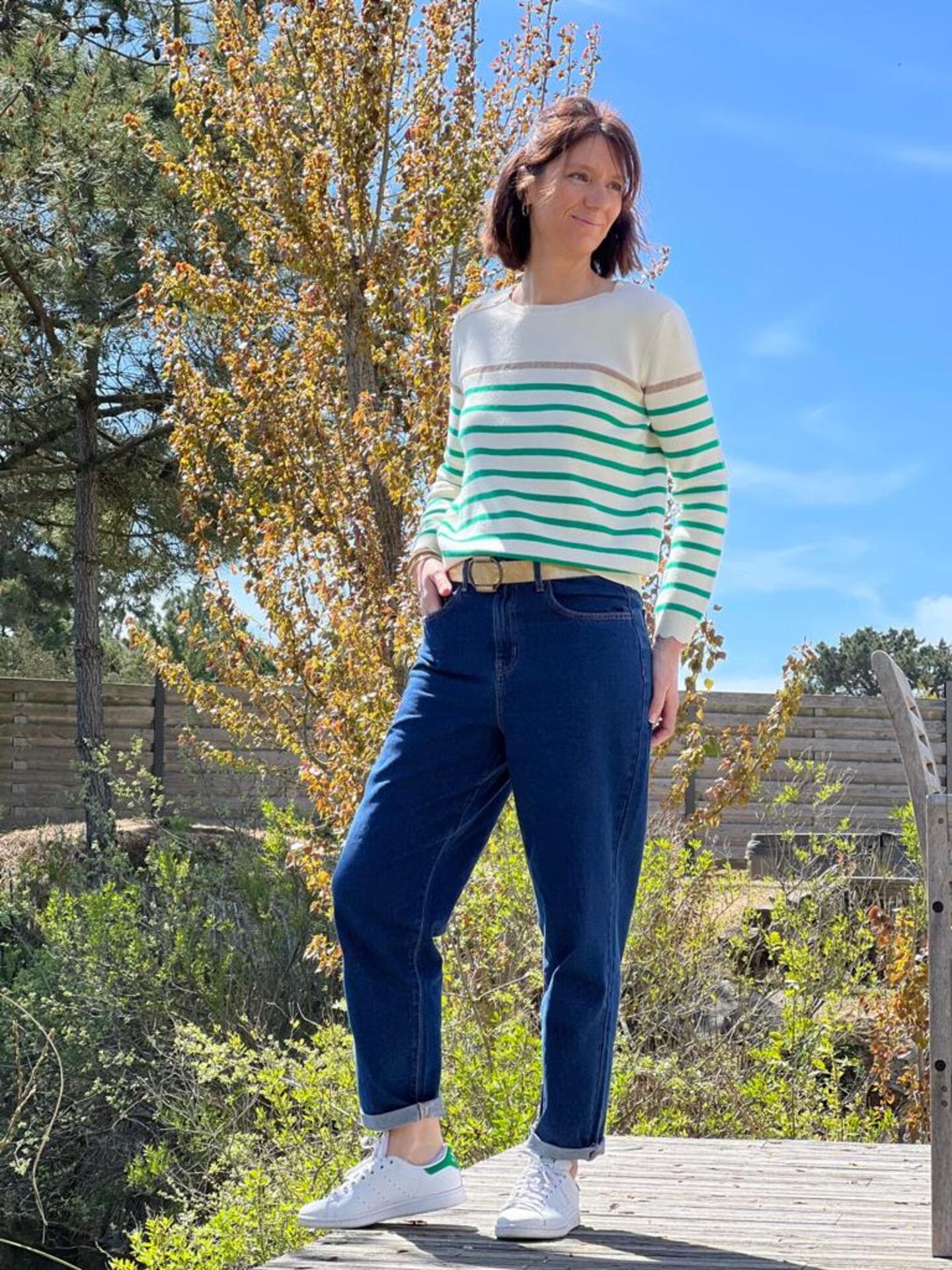 Pull marinière Linette