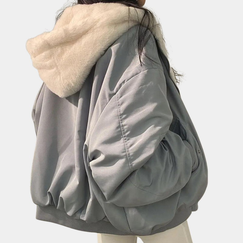 Églantine – Manteau chaud et élégant pour femme, coupe moderne et féminine