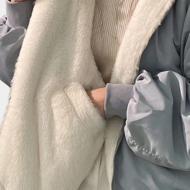 Églantine – Manteau chaud et élégant pour femme, coupe moderne et féminine