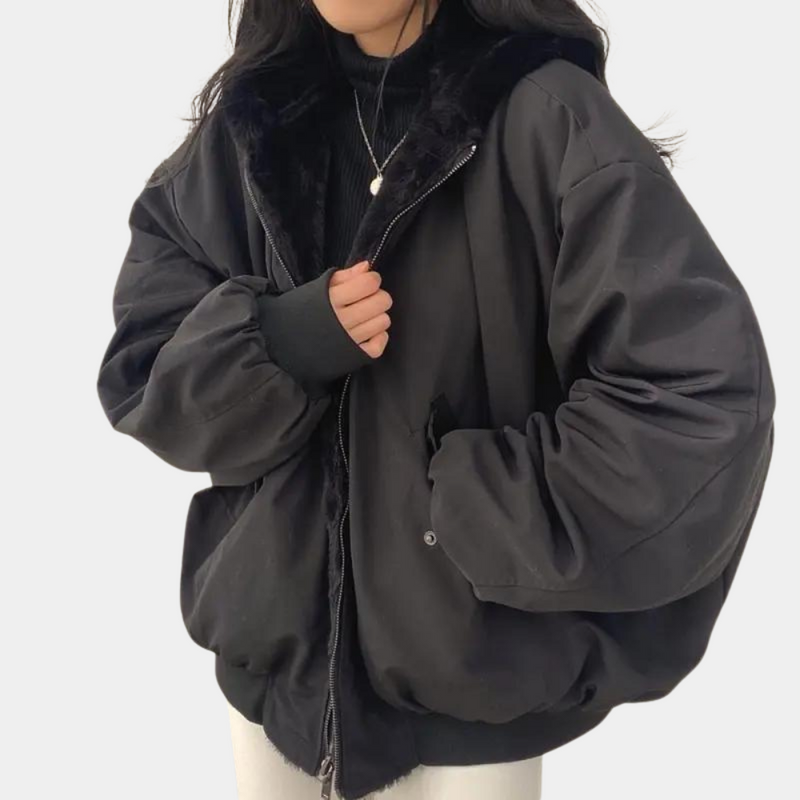 Églantine – Manteau chaud et élégant pour femme, coupe moderne et féminine