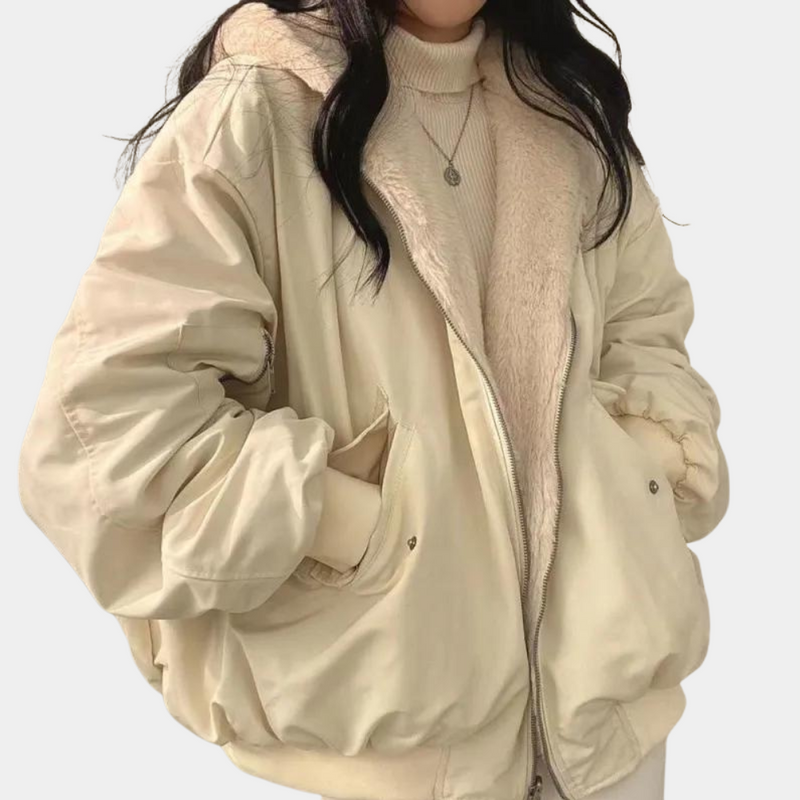 Églantine – Manteau chaud et élégant pour femme, coupe moderne et féminine