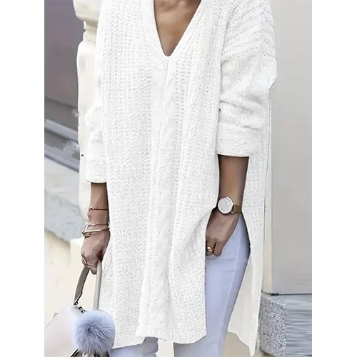 Alexandria | Pull long chaud pour femme | Oversize
