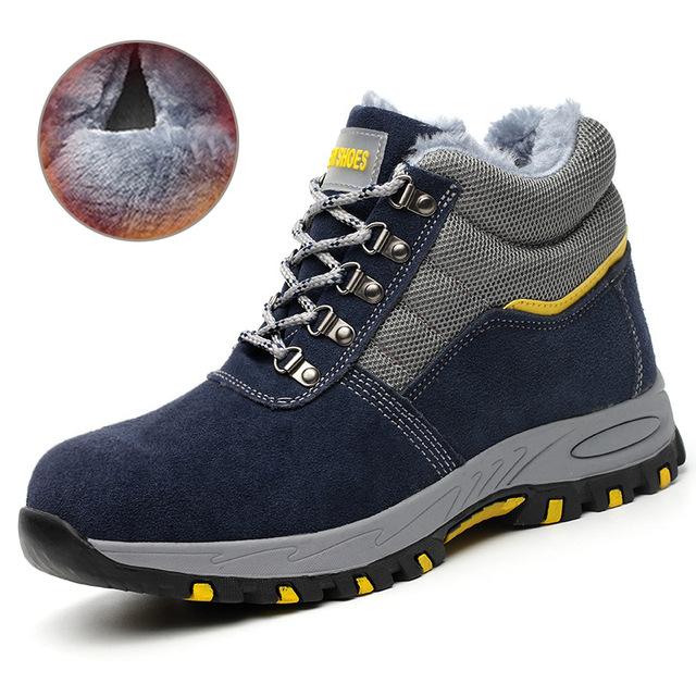 Antoine – Bottes de travail pour homme avec doublure polaire, idéales pour l’hiver