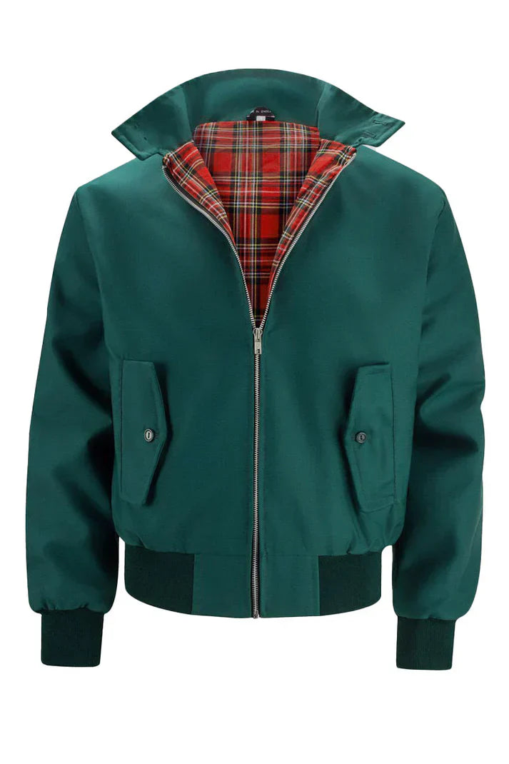 Matthieu – Veste urbaine pour homme avec doublure à carreaux et col classique