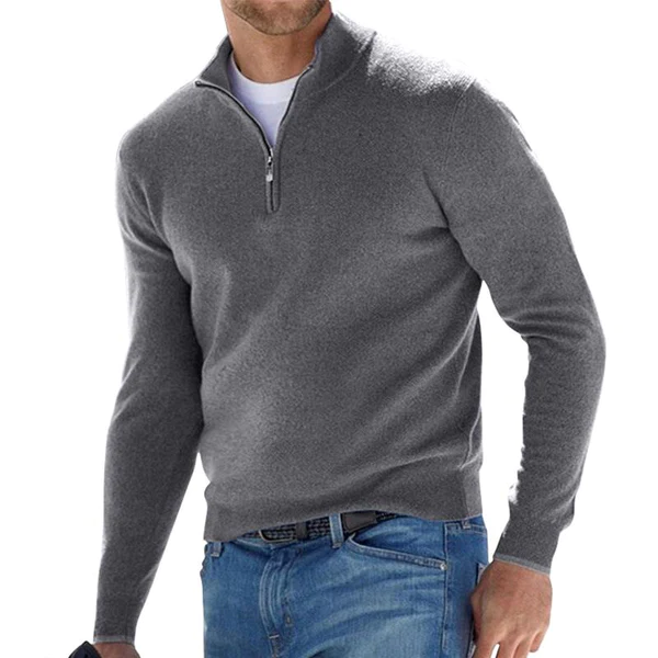Théodore – Pull à zip, moderne et pratique
