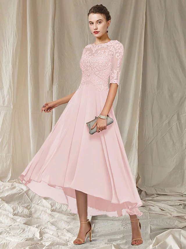 Alix – Robe chic avec dentelle et sequins, parfaite pour les grandes occasions