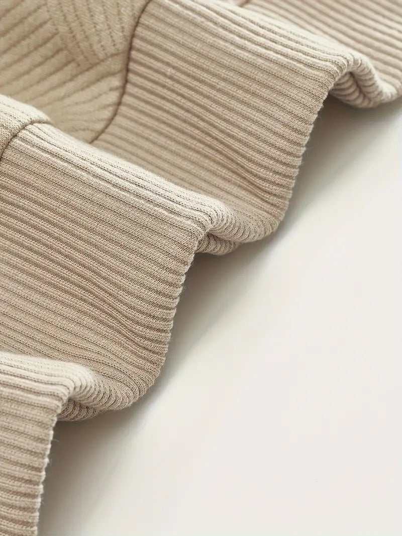 Jules – Pull vintage pour hommes avec fermeture éclair et motifs géométriques