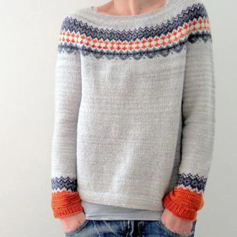 Lucie – Pull chaud et confortable pour femme, parfait pour l’automne et l’hiver
