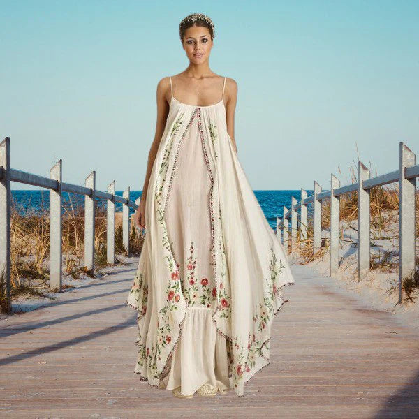 Maia | Femme Robe longue d'été