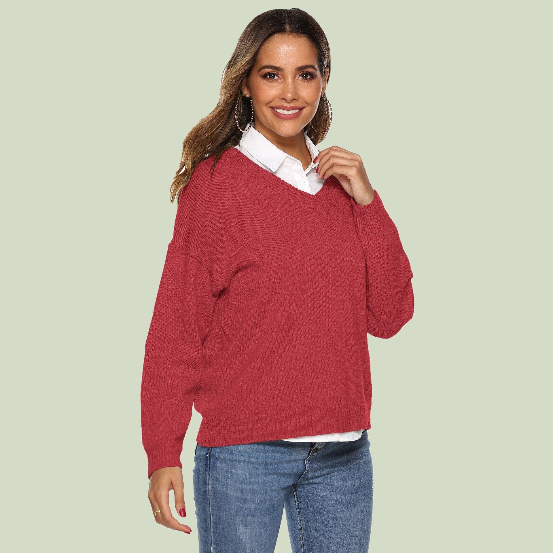 Callie - Sweat-shirt à la mode en plusieurs couleurs