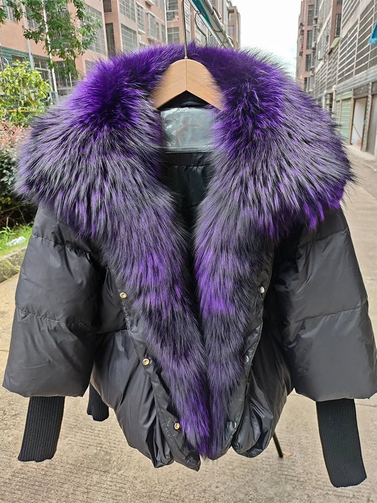 Ava Arctic Glam - Veste d'hiver stylée et chaude