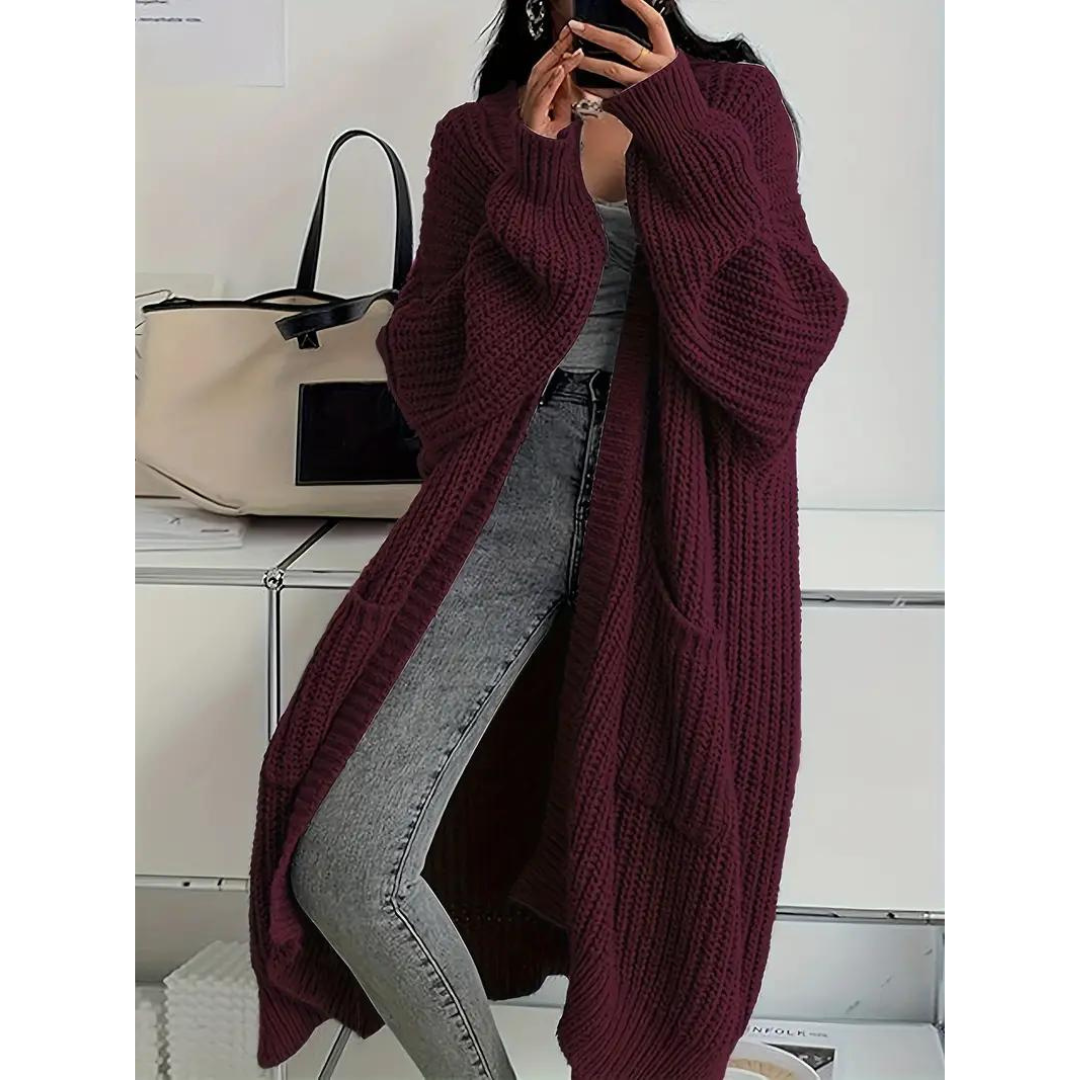 Odileon | Cardigan en Tricot Ouvert Femmes | Confortable