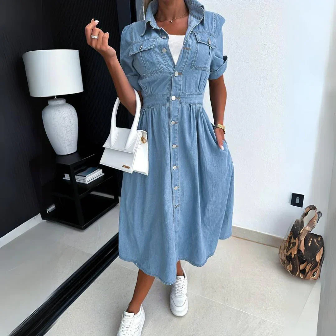 Amélie - Robe en jean tendance