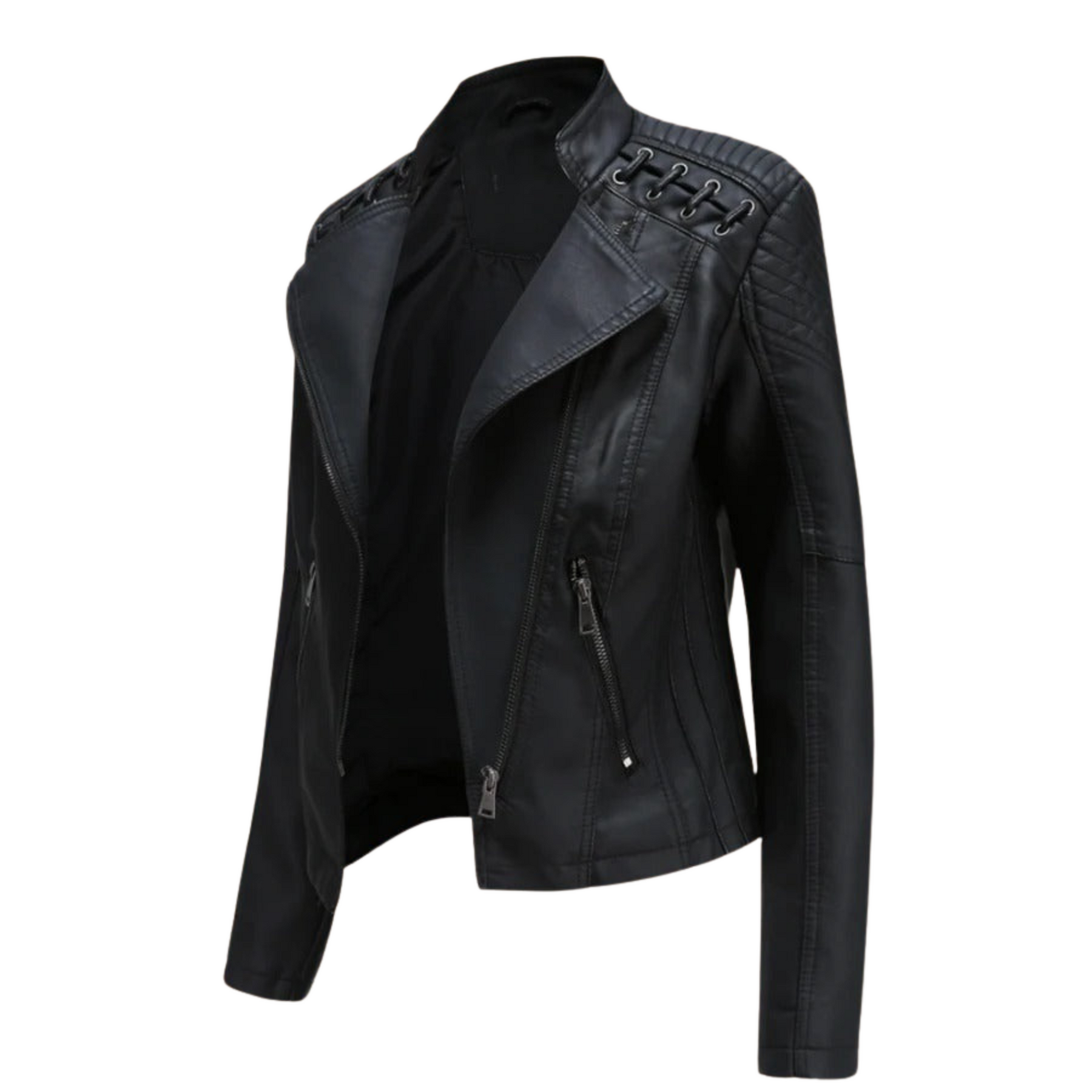 VESTE EN CUIR FEMME