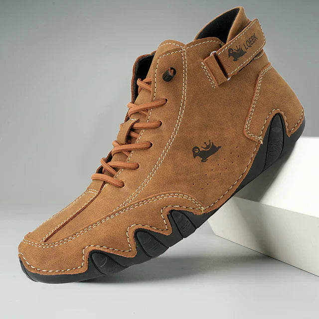 ConfortStep – Chaussures en cuir pieds nus antidérapantes