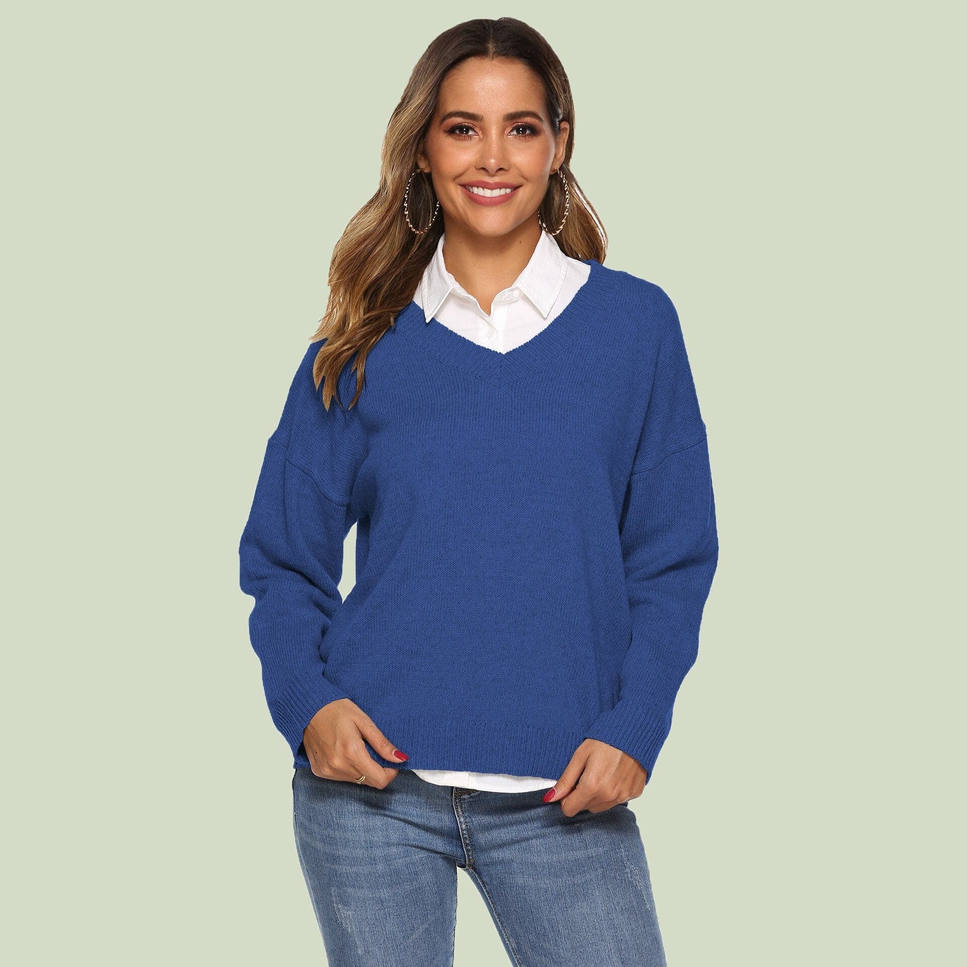 Callie - Sweat-shirt à la mode en plusieurs couleurs