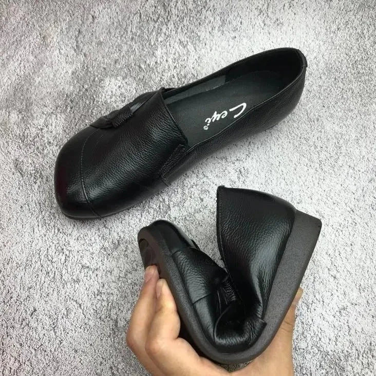 Édithia | Mocassins Confortables Pour Femme | Plat