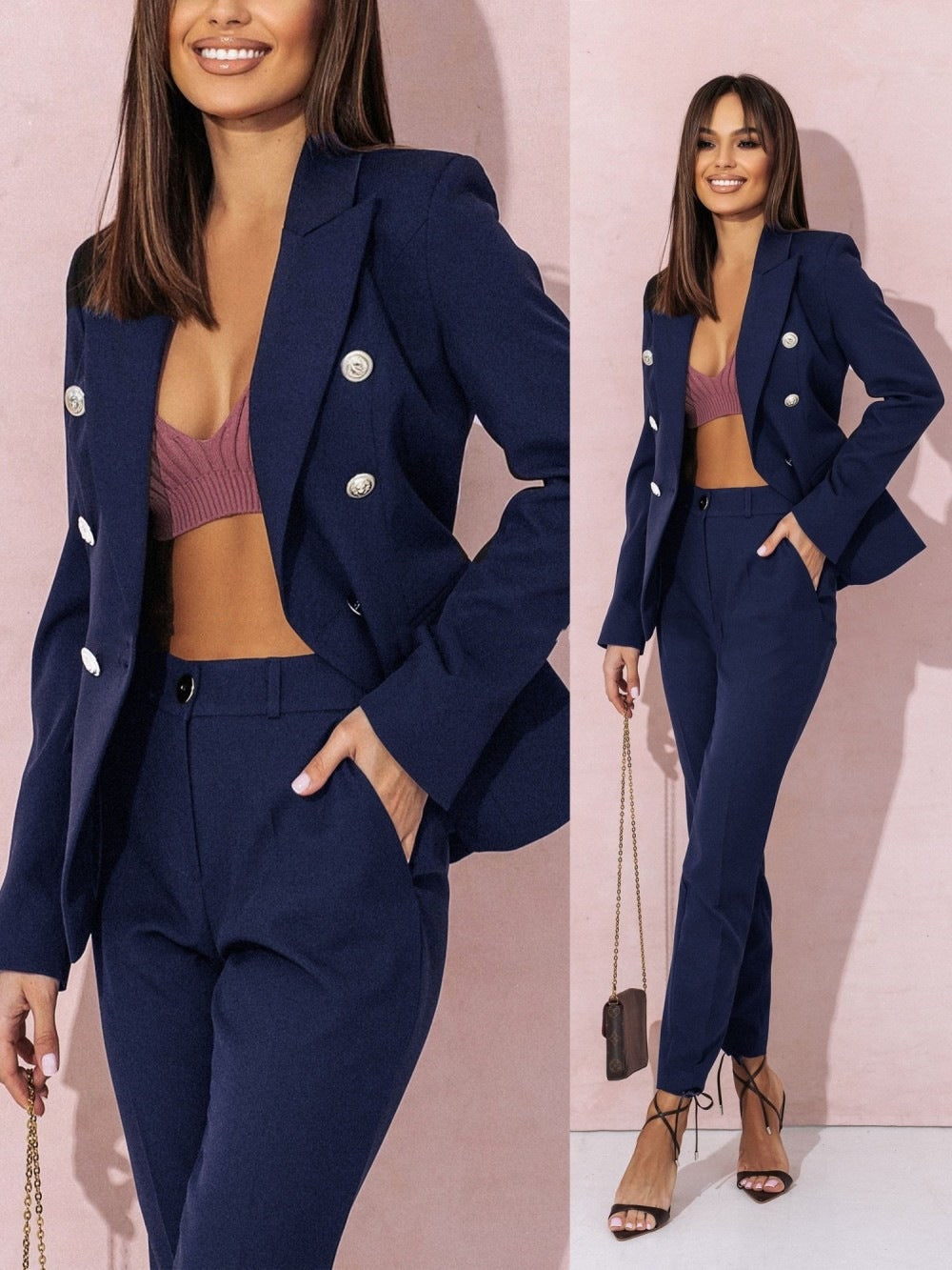 Elisea | Ensemble Blazer Élégant Pour Femme | Été