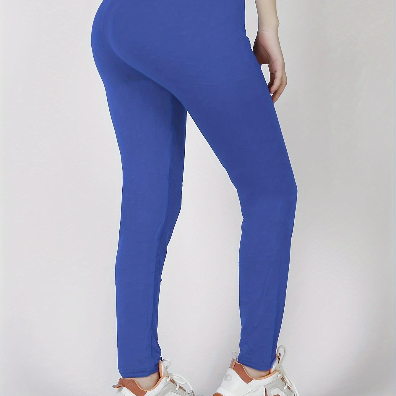 Karine - Leggings Solides Taille Haute