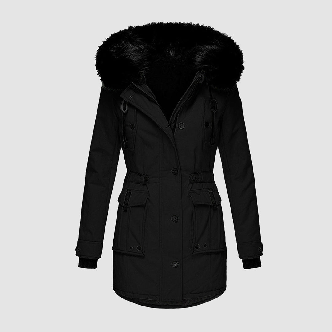 Fion | Femme Parka Veste Chaude | L'hiver