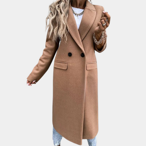 Charlotte – Manteau mi-long élégant pour toutes les occasions