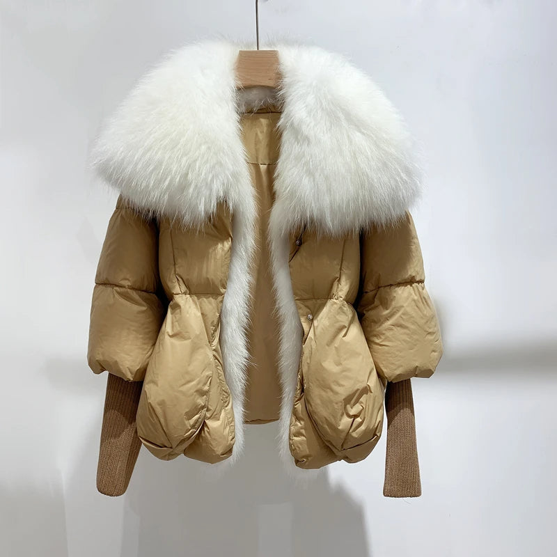 Ava Arctic Glam - Veste d'hiver stylée et chaude