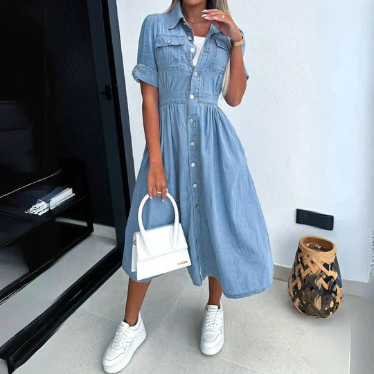 Amélie - Robe en jean tendance