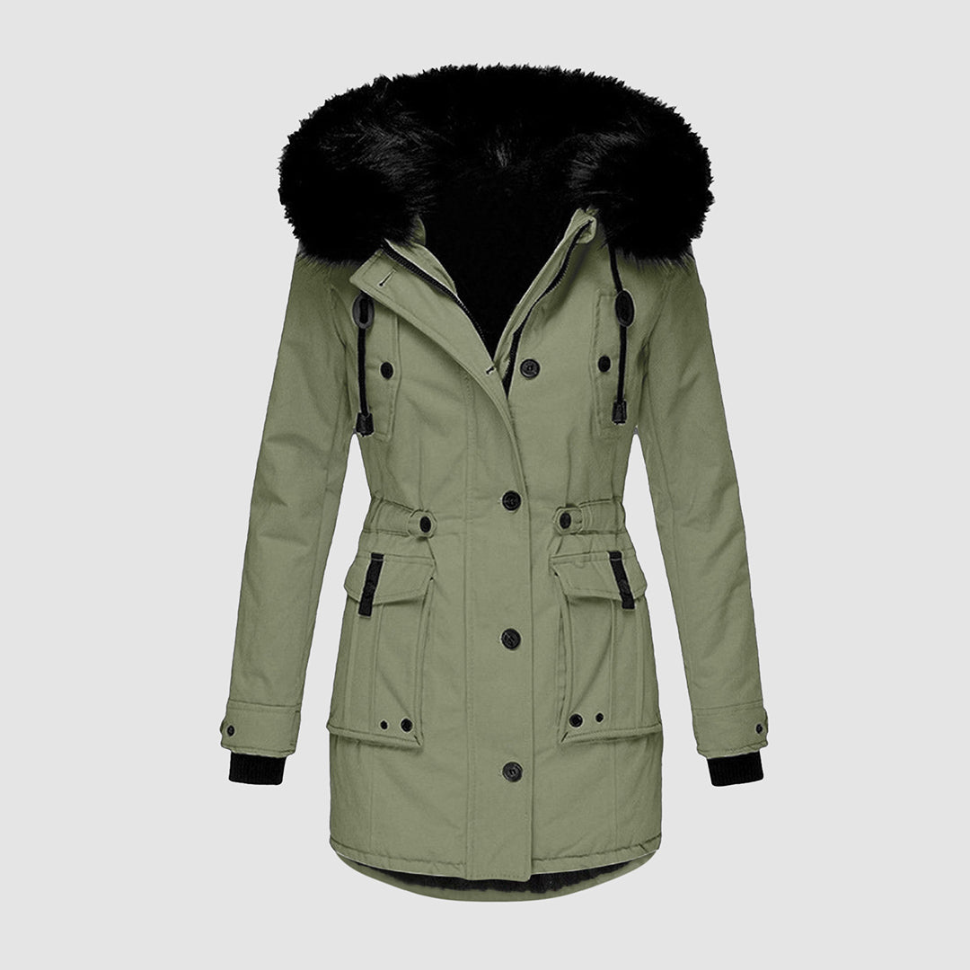 Fion | Femme Parka Veste Chaude | L'hiver