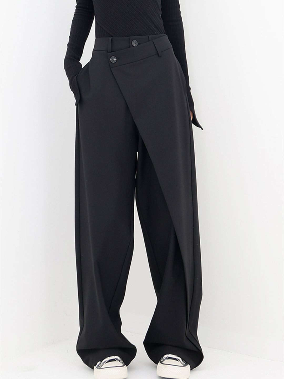 Margaux - Pantalon Ample Asymétrique