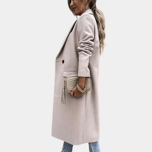 Charlotte – Manteau mi-long élégant pour toutes les occasions