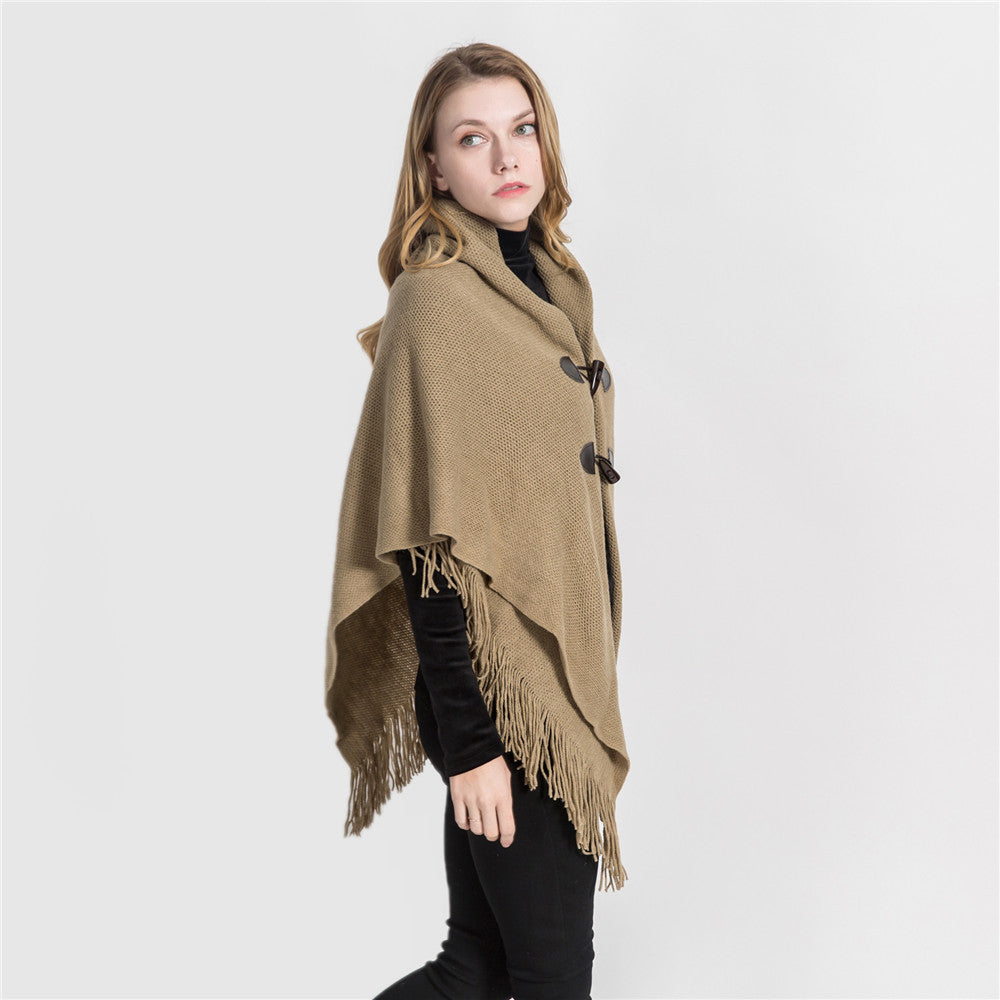 Châle Poncho ample