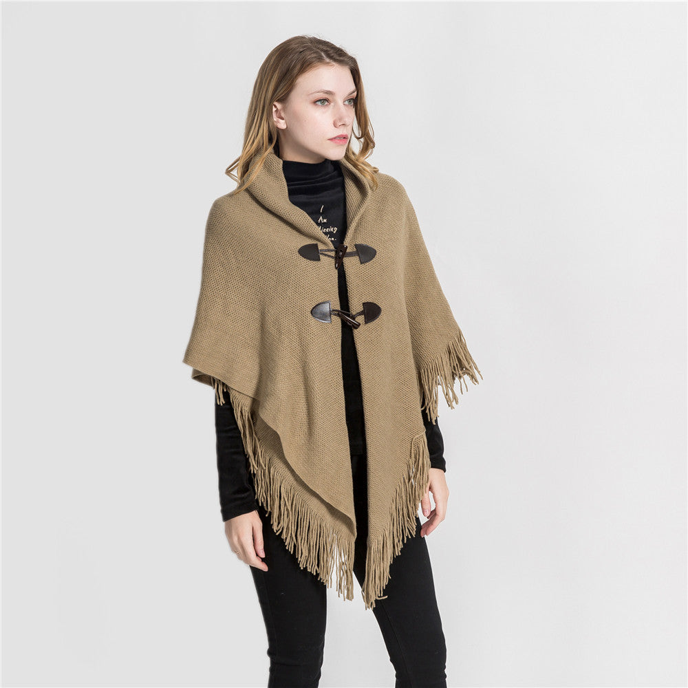 Châle Poncho ample