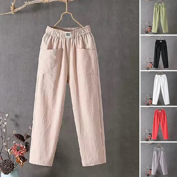 Sabine - Pantalons Larges Confortables pour Femme