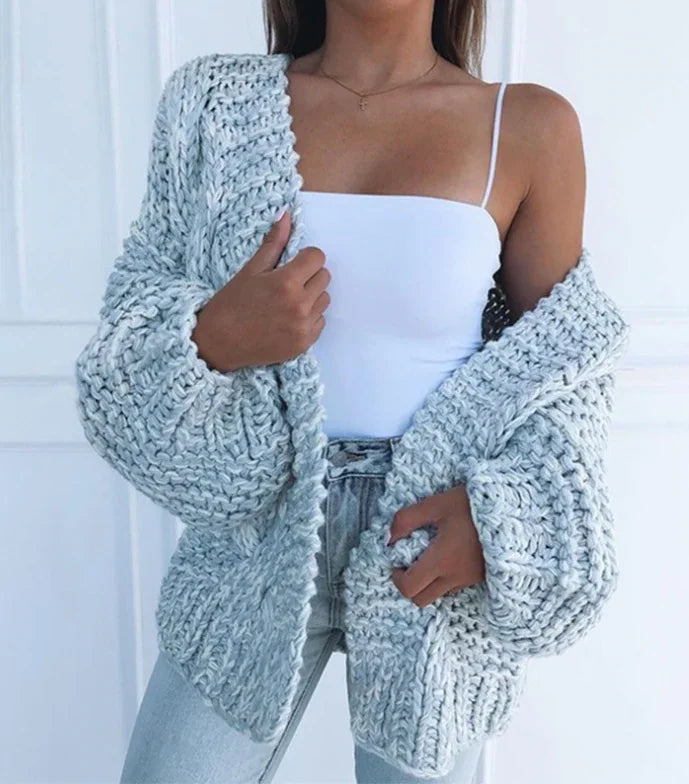 Ailbhe | Cardigan d'hiver moderne et polyvalent