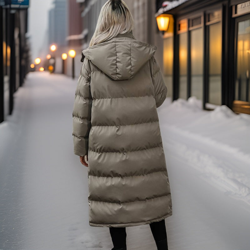 Lizzy - Manteau hiver long et chaud pour femme