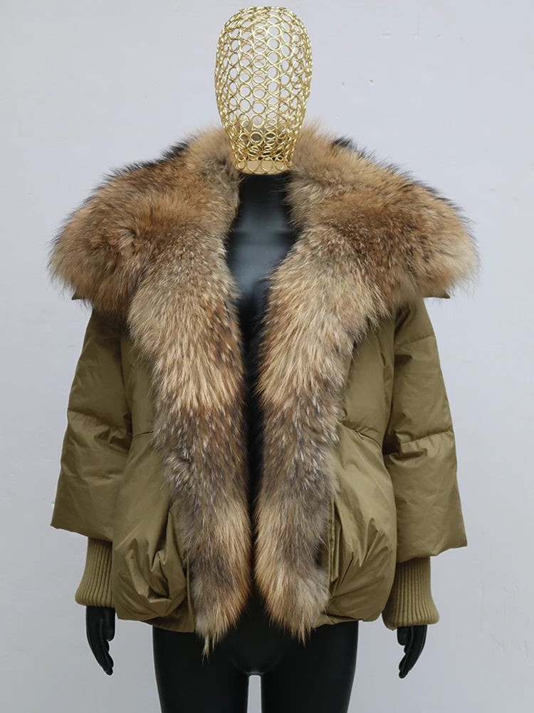 Ava Arctic Glam - Veste d'hiver stylée et chaude