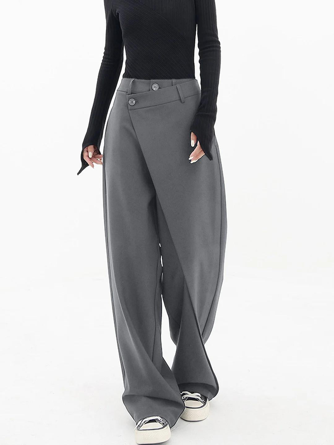 Margaux - Pantalon Ample Asymétrique