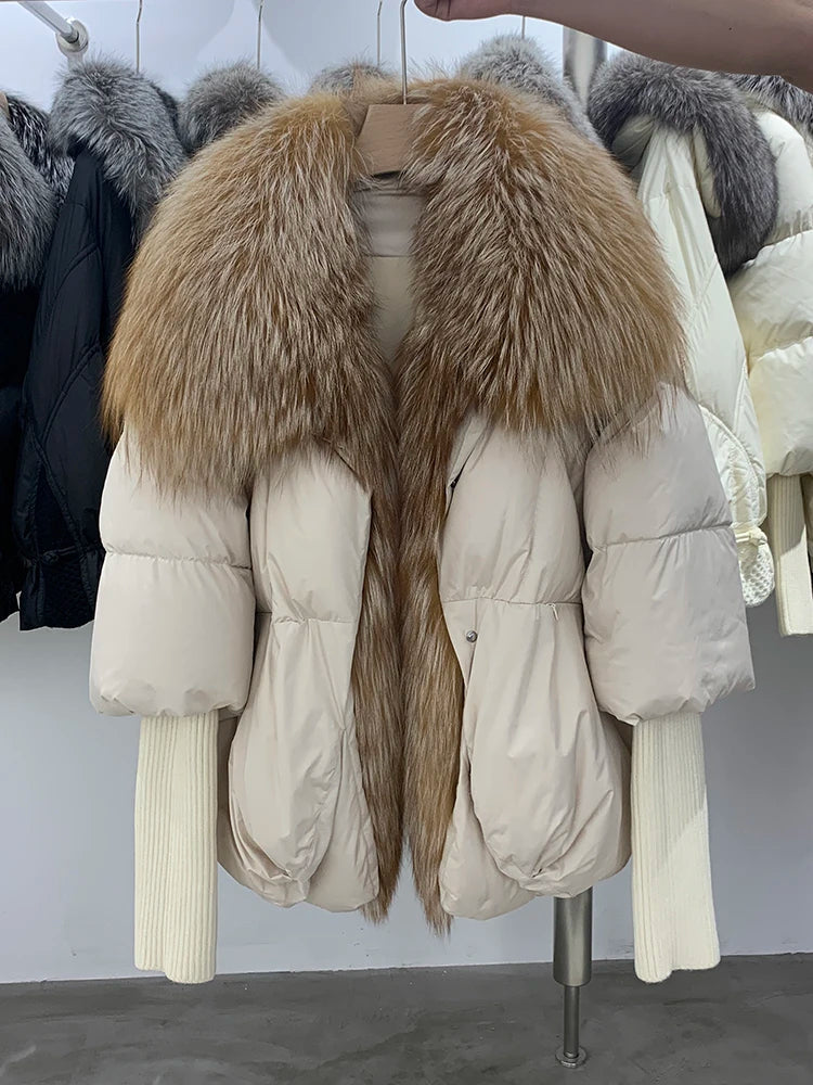 Ava Arctic Glam - Veste d'hiver stylée et chaude