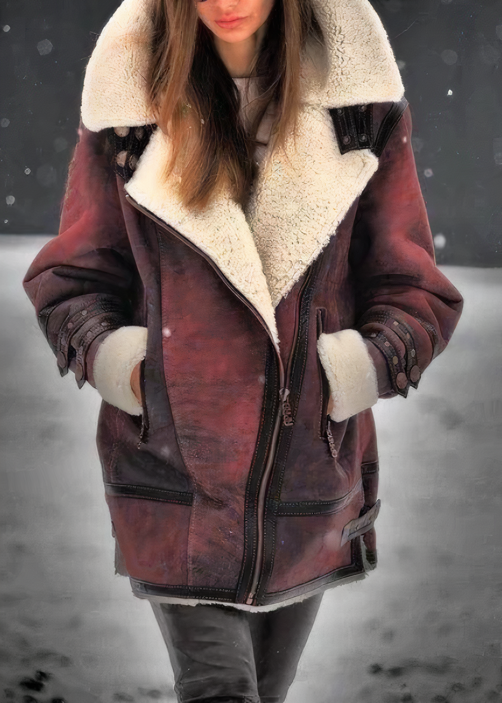 BRYNN - Veste d'hiver douillette