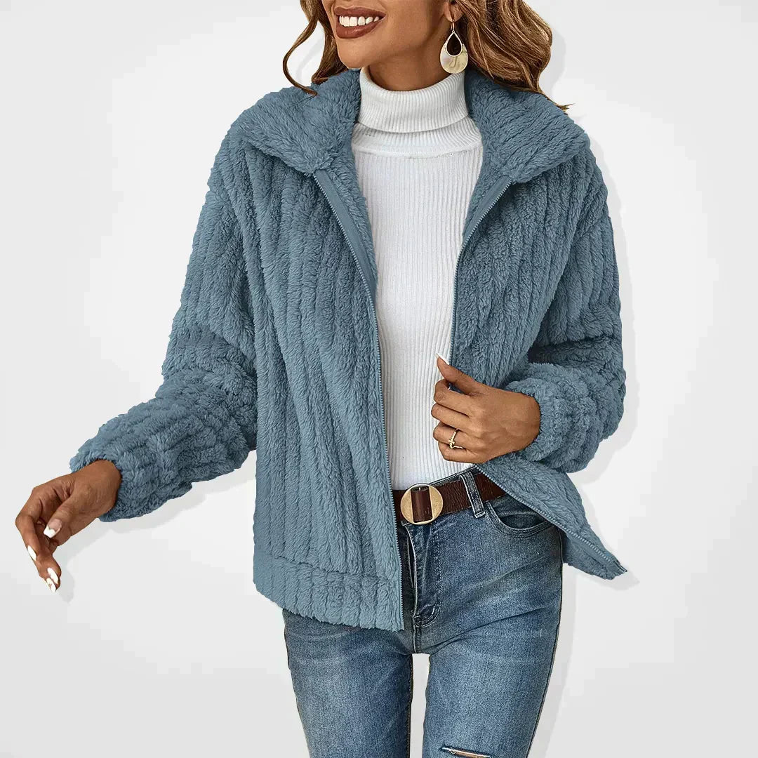 Victoria - Cardigan en Duvet Confortable