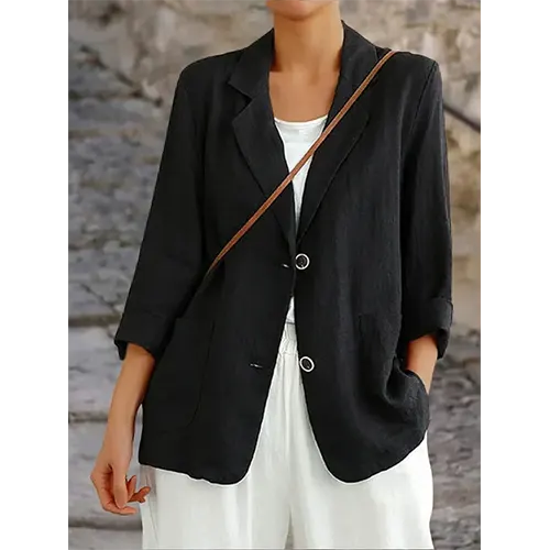 Ensley | Blazer Décontracté Pour Femme | Manches Longues