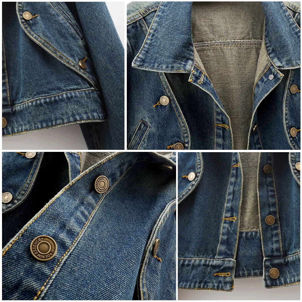 Lilian - Veste en jean vintage