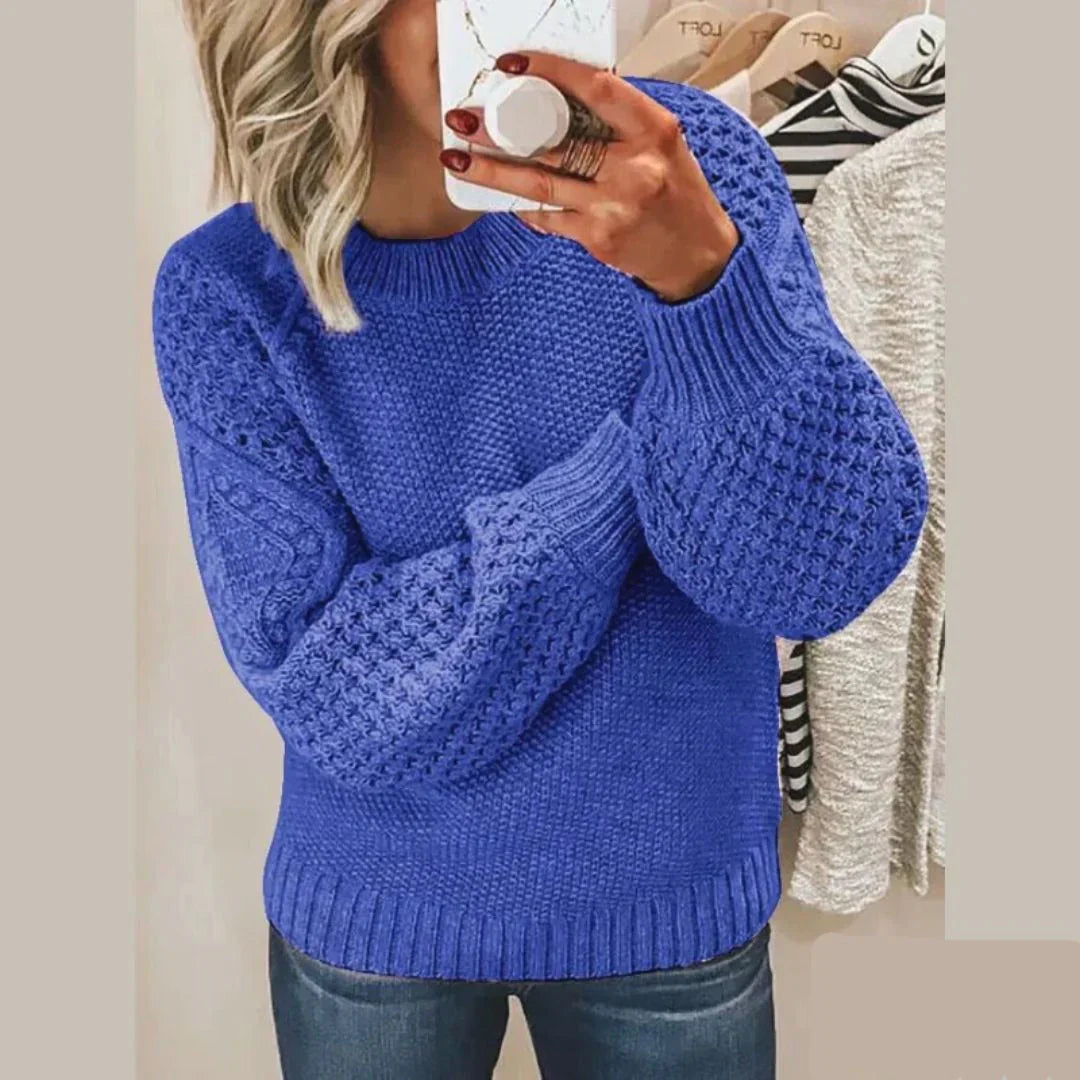 Fleur – Pull minimaliste pour un confort élégant