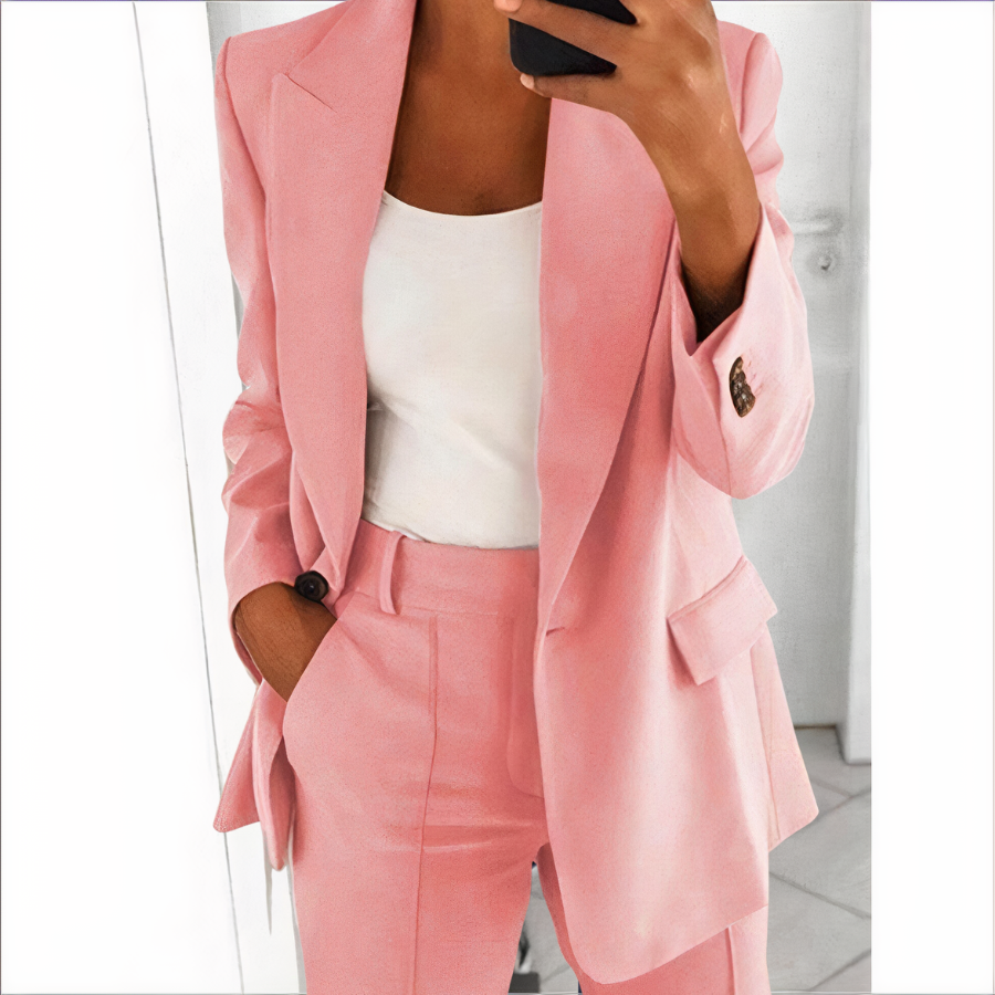 GRETCHEN - Ensemble blazer avec veste et pantalon