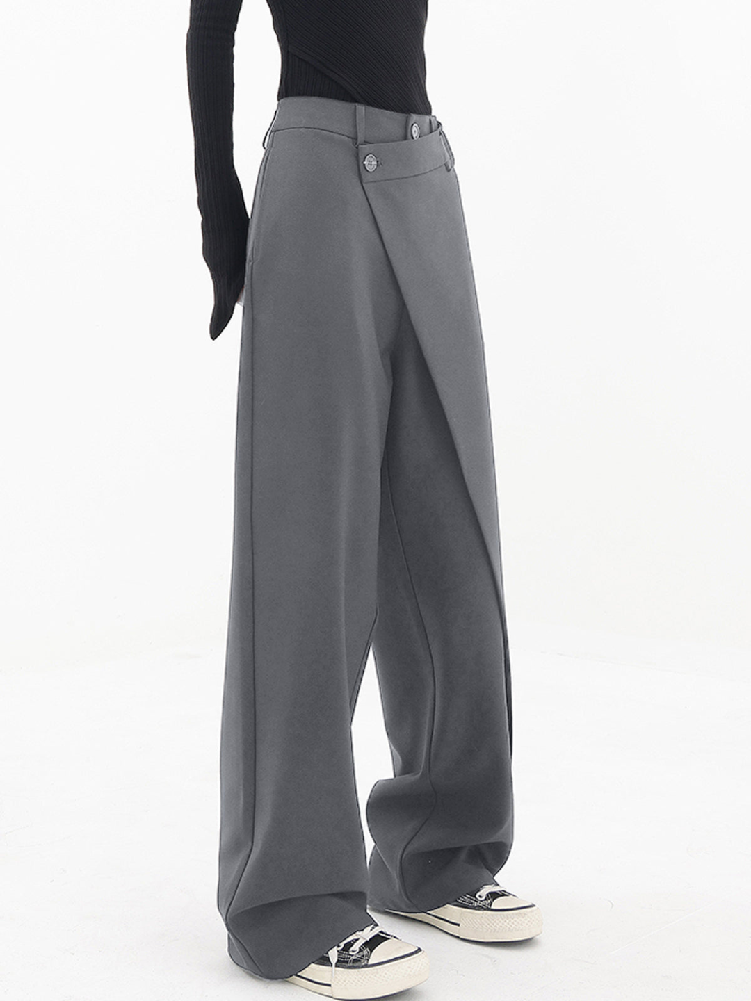 Margaux - Pantalon Ample Asymétrique