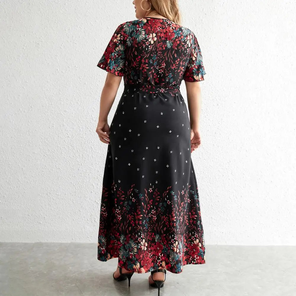 Sophie Paris® I Maxi Dress à fleurs