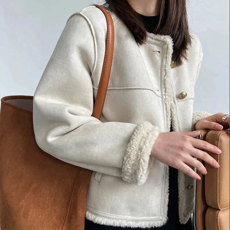 Constance - Veste Sherpa Raffinée