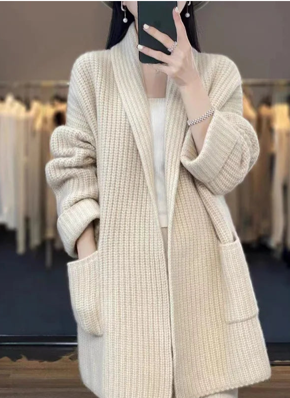 Lois | Cardigan D'hiver Chaud Pour Femme | Manches Longues